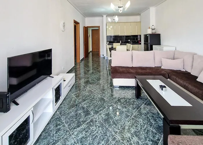 Apartmán Panorama Sky Ii Sea View Ii 4 Min Walk To Sarandë