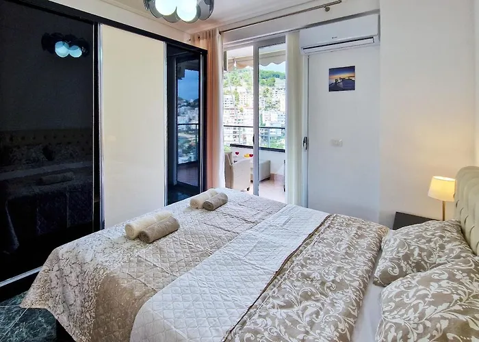 Panorama Sky Ii Sea View Ii 4 Min Walk To Sarandë